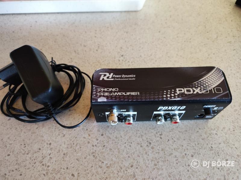Power Dynamic PDX010 lemezjátszó előerősítő