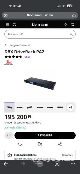 DBX DriveRack PA2