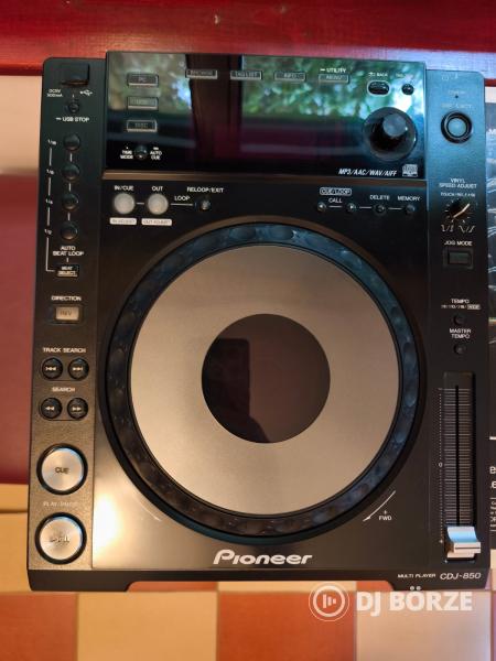 Pioneer CDJ-850-k, 2 db, párban eladó