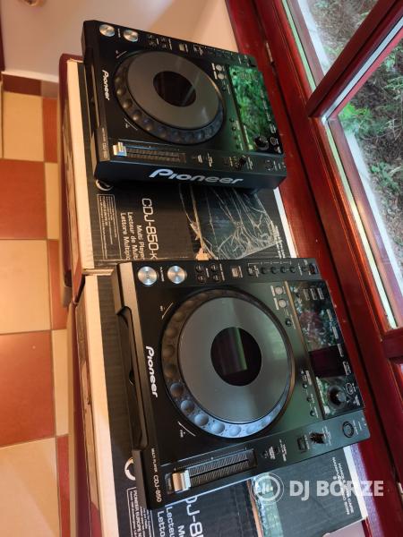 Pioneer CDJ-850-k, 2 db, párban eladó