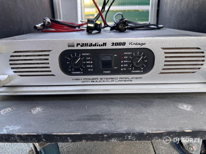 DAP Audio Palladium 2000 Vintage - Sztereó végfok erősítő