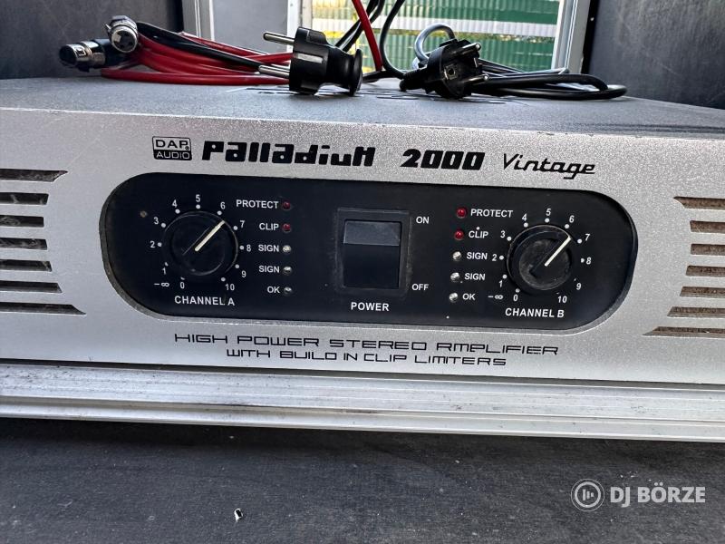 DAP Audio Palladium 2000 Vintage - Sztereó végfok erősítő