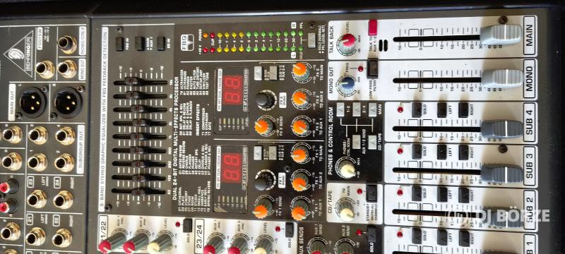 ELADÓ Behringer EURODESK SX2442FX 20-csatornás, effektes keverőpult