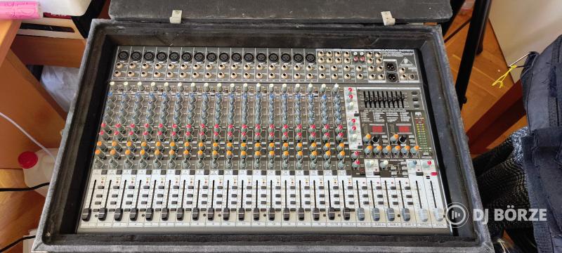 ELADÓ Behringer EURODESK SX2442FX 20-csatornás, effektes keverőpult