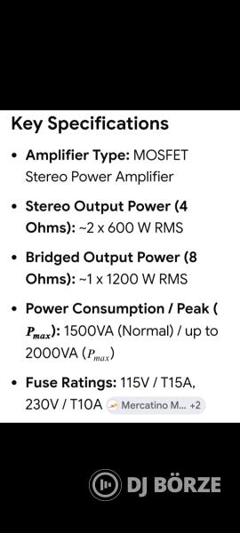 RCF MFA 1200