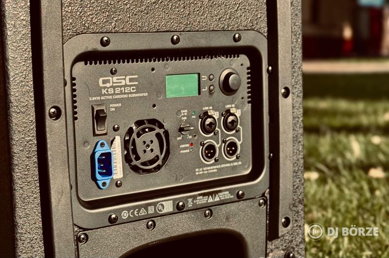 Qsc CP8 aktív top és Qsc KS212C aktív mélyláda