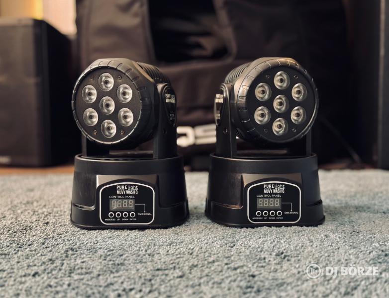 Purelight Muvy Wash Q LED moving head robotlámpa
