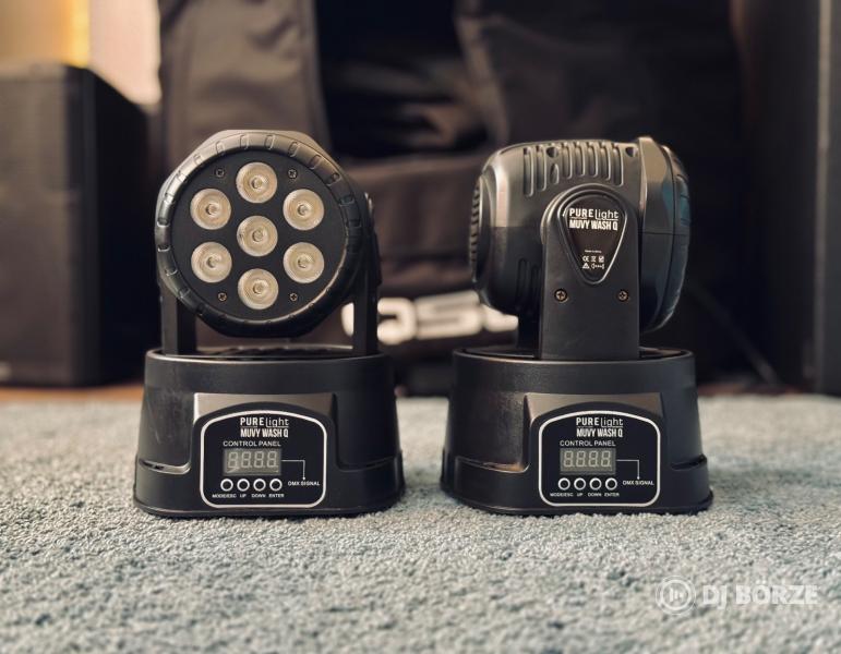 Purelight Muvy Wash Q LED moving head robotlámpa