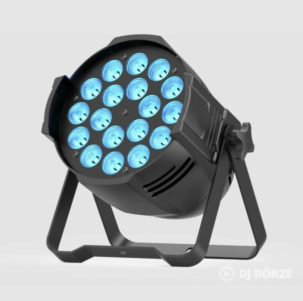 Eladó új 18x10 watt, fém házas RGBW PAR lámpák