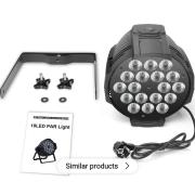 Eladó új 18x10 watt, fém házas RGBW PAR lámpák