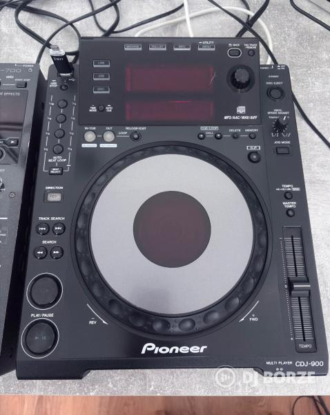 Pioneer DJ szett – 2× CDJ-900 + DJM-700