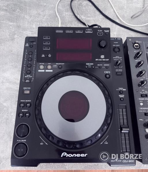 Pioneer DJ szett – 2× CDJ-900 + DJM-700