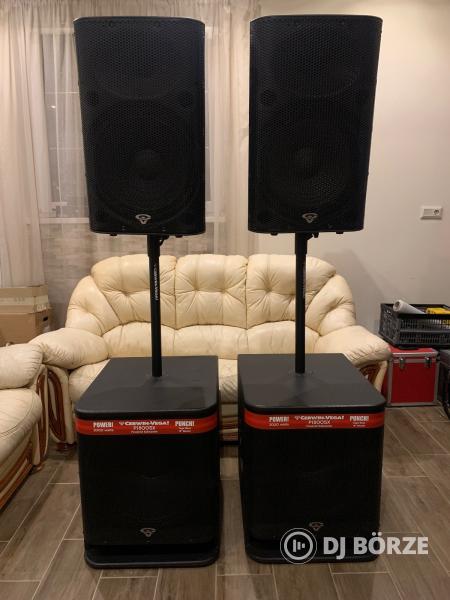 Cerwin-Vega P1800SX + P1500X aktív hangfal páros