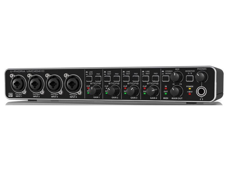 Behringer U-Phoria UMC404HD USB Audio/MIDI interfész
