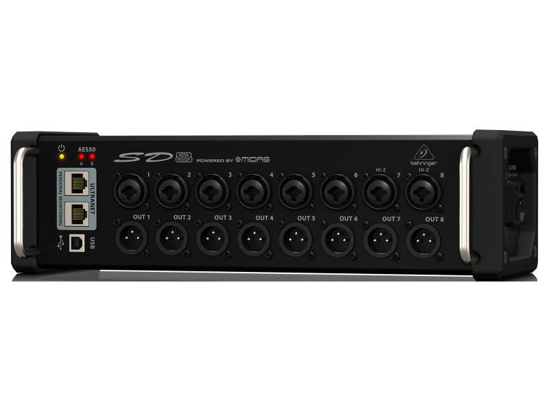 Behringer SD8 Digital Snake stage box