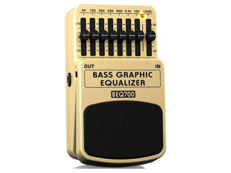 Behringer BEQ700 Bass Graphic Equalizer basszusgitár effektpedál