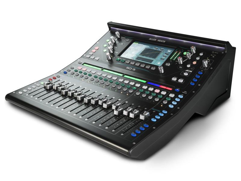 Allen & Heath SQ-5 48 csatornás 96 kHz-es digitális keverőpult