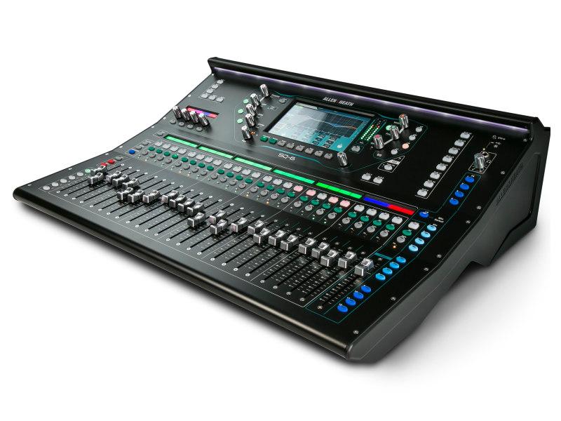 Allen & Heath SQ-6 48 csatornás 96 kHz-es digitális keverőpult