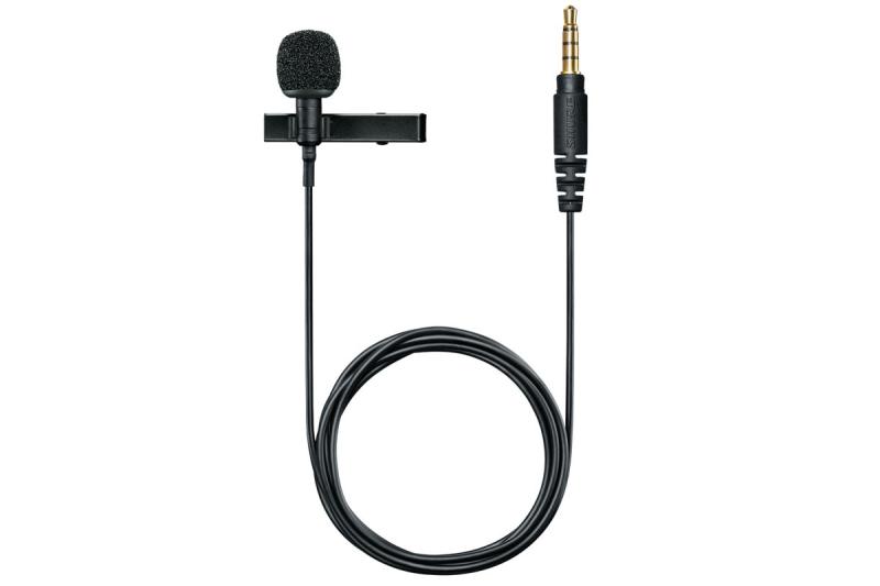 Shure MOTIV MVL-3.5mm csíptethető kondenzátormikrofon okostelefonhoz vagy táblagéphez