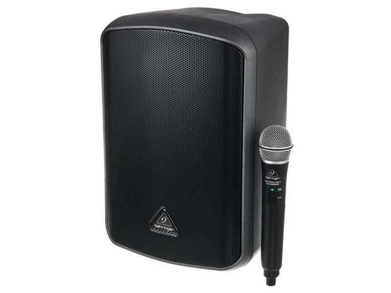 Behringer MPA200BT Hordozható PA Rendszer Bluetooth-szal és Vezeték Nélküli Mikrofonnal