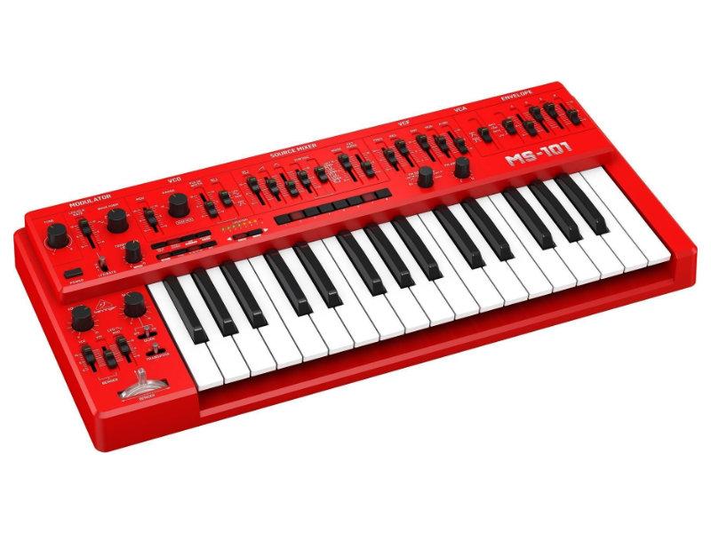 Behringer MS-1-RD analóg monofon szintetizátor (piros)