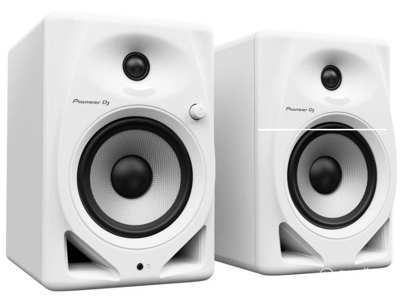 Pioneer DJ DM-50D-W aktív stúdiómonitor (fehér)