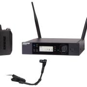 Shure GLXD14R+E/B98-Z4 Dual Band digitális rack hangszeres szett Beta 98H/C mikrofonnal