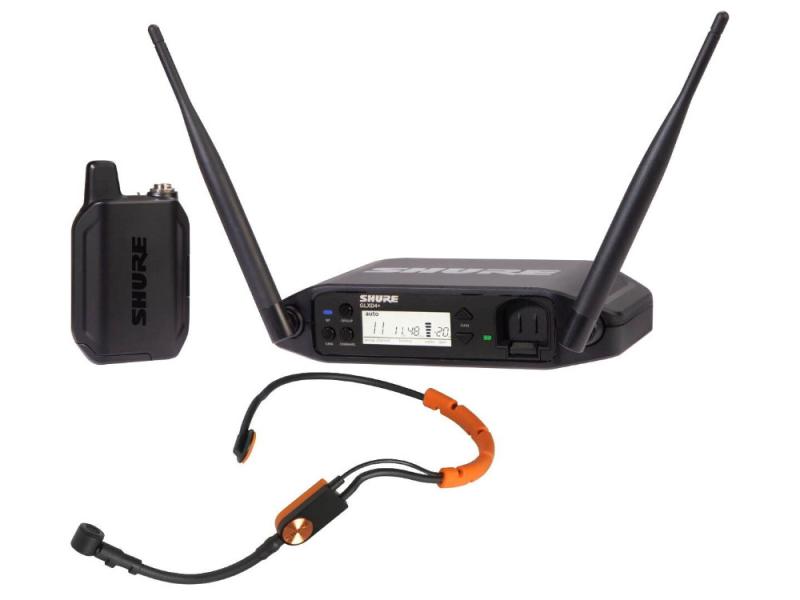 Shure GLXD14+E/SM31-Z4 Dual Band digitális szett SM31FH fejmikrofonnal