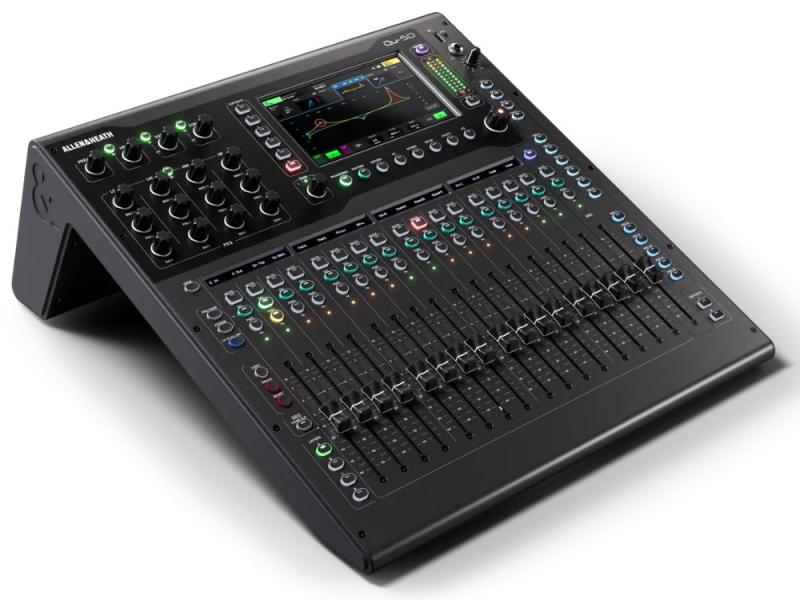 Allen & Heath Qu-5 digitális keverőpult Dante interfésszel