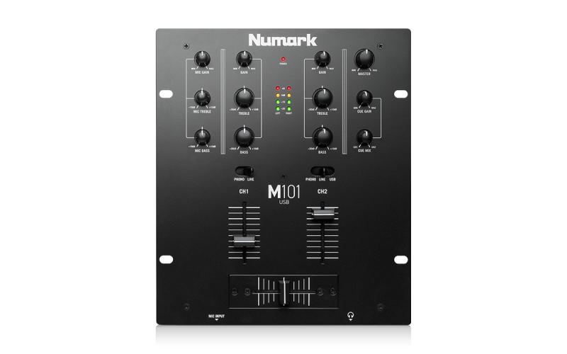Numark M101USB 2 csatornás DJ keverő USB interfésszel