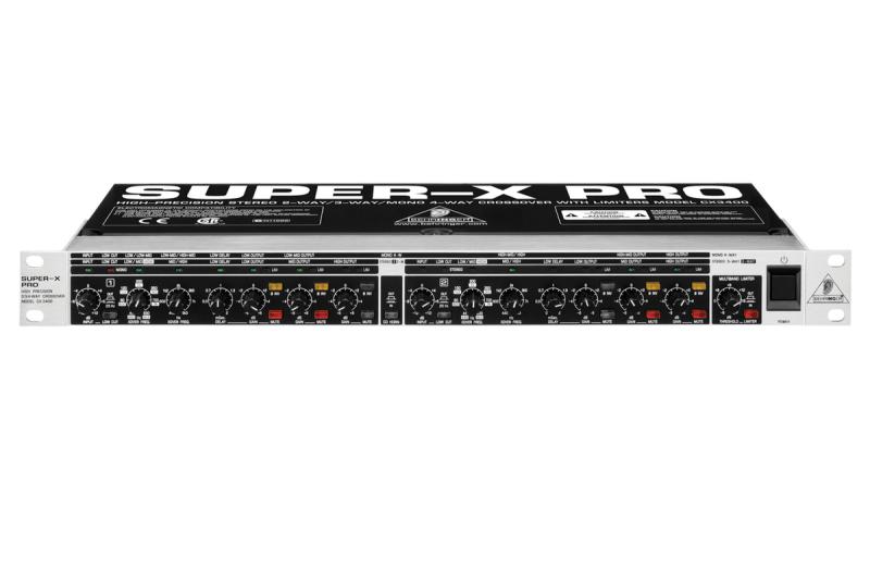 Behringer Super-X Pro CX3400 V2 sztereó frekvenciaosztó
