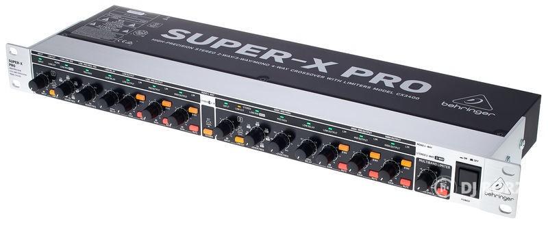 Behringer Super-X Pro CX3400 V2 sztereó frekvenciaosztó