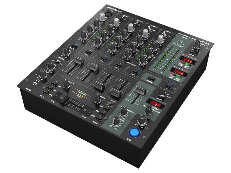 Behringer DJX750 5-csatornás DJ keverő