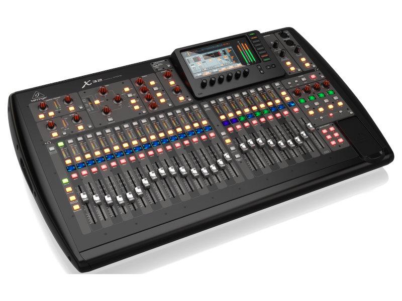 Behringer X32 40-csatornás digitális keverőpult