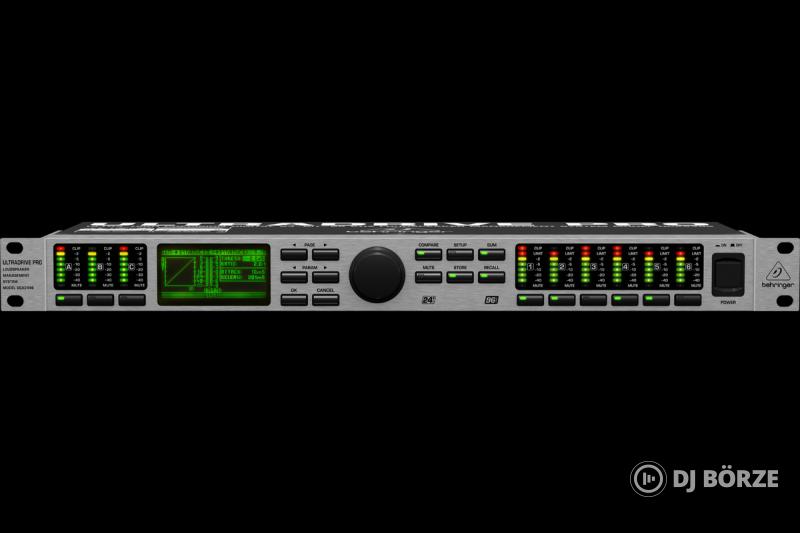 Behringer DCX2496 Ultradrive Pro digitális hangfalkezelő rendszer
