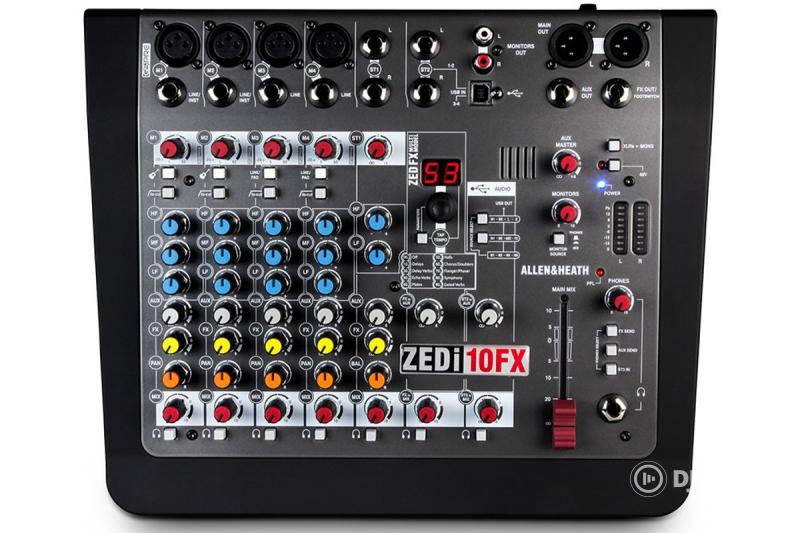Allen & Heath ZEDi-10FX hibrid keverőpult és USB hangkártya