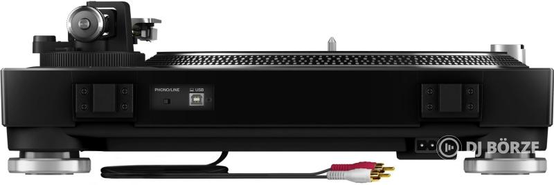 Pioneer DJ PLX-500-K direkt hajtású lemezjátszó, fekete