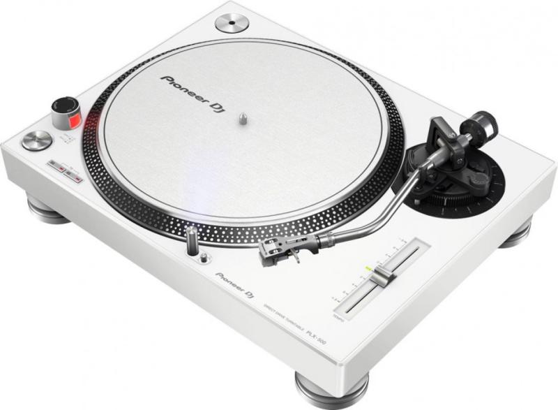 Pioneer DJ PLX-500-W direkt hajtású lemezjátszó, fehér