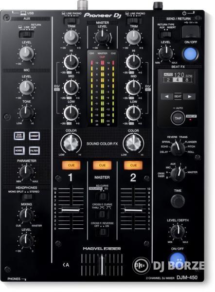 Pioneer DJ DJM-450 2-csatornás DJ keverőpult