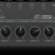 Behringer MicroAMP HA400 sztereó fejhallgató erősítő