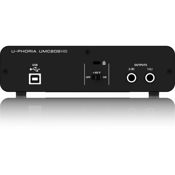 Behringer U-Phoria UMC202HD USB audio interfész