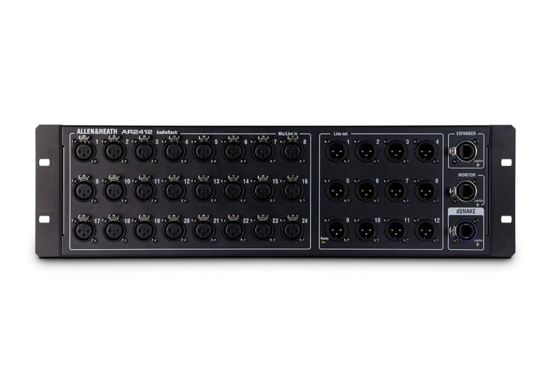 Allen & Heath AR2412 AudioRack stagebox GLD és QU keverőkhöz