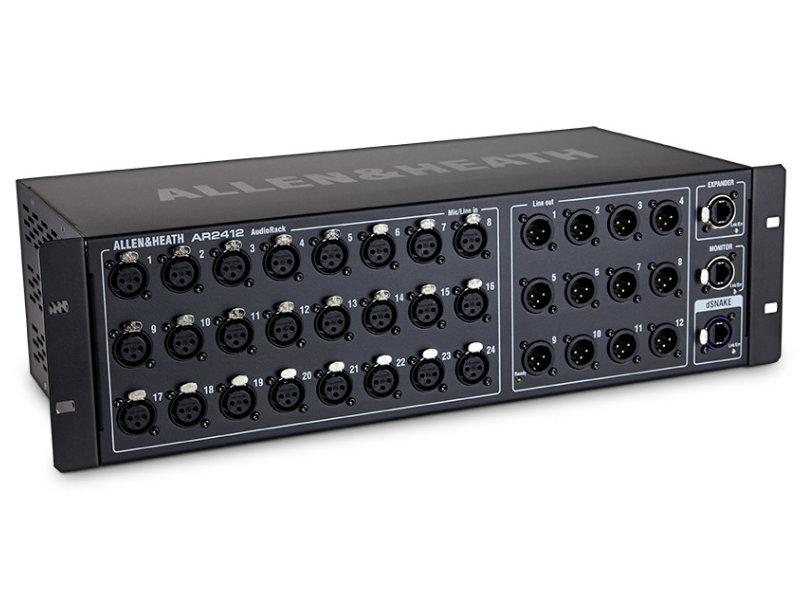 Allen & Heath AR2412 AudioRack stagebox GLD és QU keverőkhöz