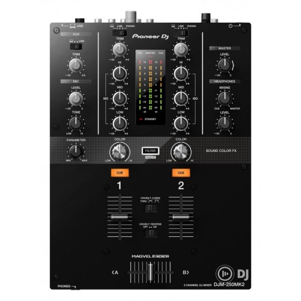 Pioneer DJ DJM-250MK2 2-csatornás DJ keverő