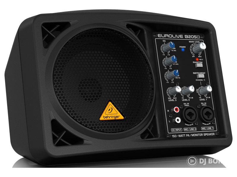 Behringer EUROLIVE B205D aktív PA hangfal/monitor