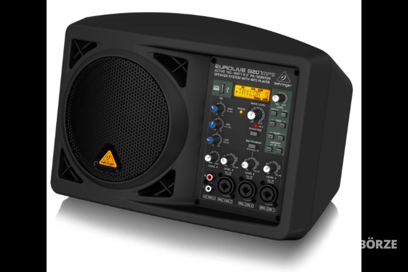 Behringer EUROLIVE B207MP3 aktív PA hangfal/monitor