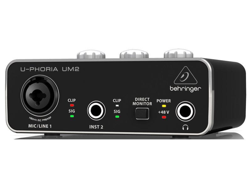 Behringer U-PHORIA UM2 USB Audió Interfész