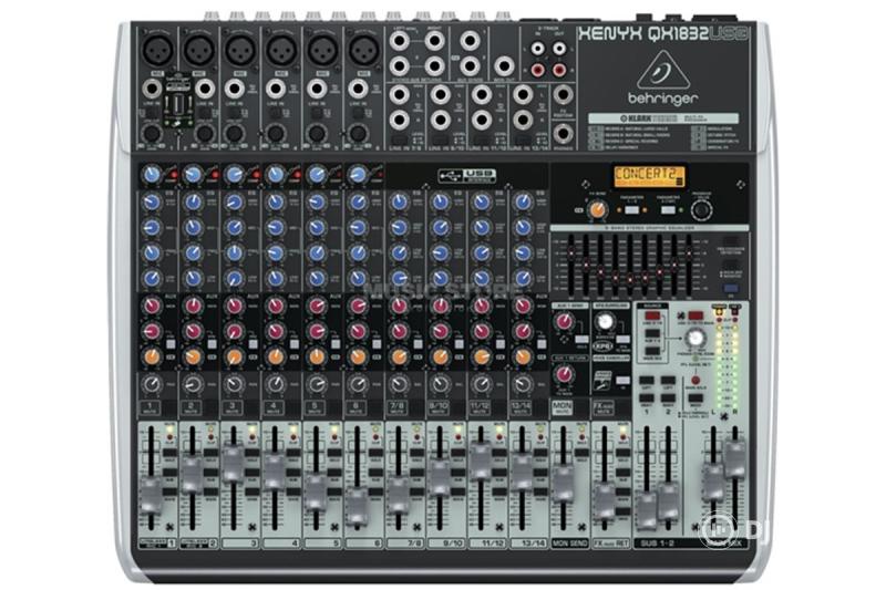 Behringer XENYX QX1832USB analóg keverőpult