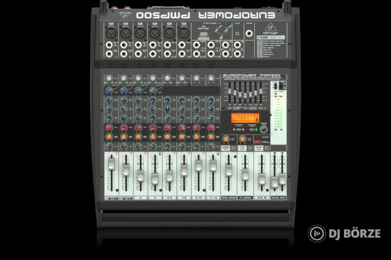 Behringer Europower PMP500 2×250W keverőerősítő