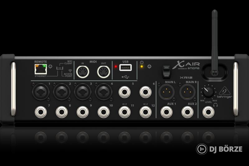 Behringer X AIR XR12 12-csatornás digitális keverőpult